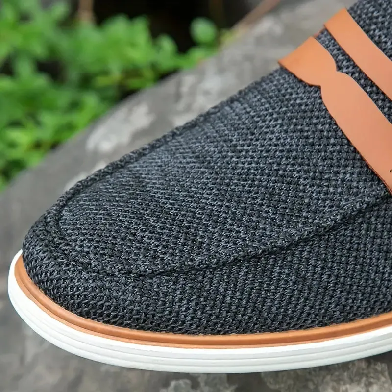 Men's Lightweight Breathable Slip On Penny Loafer Shoes