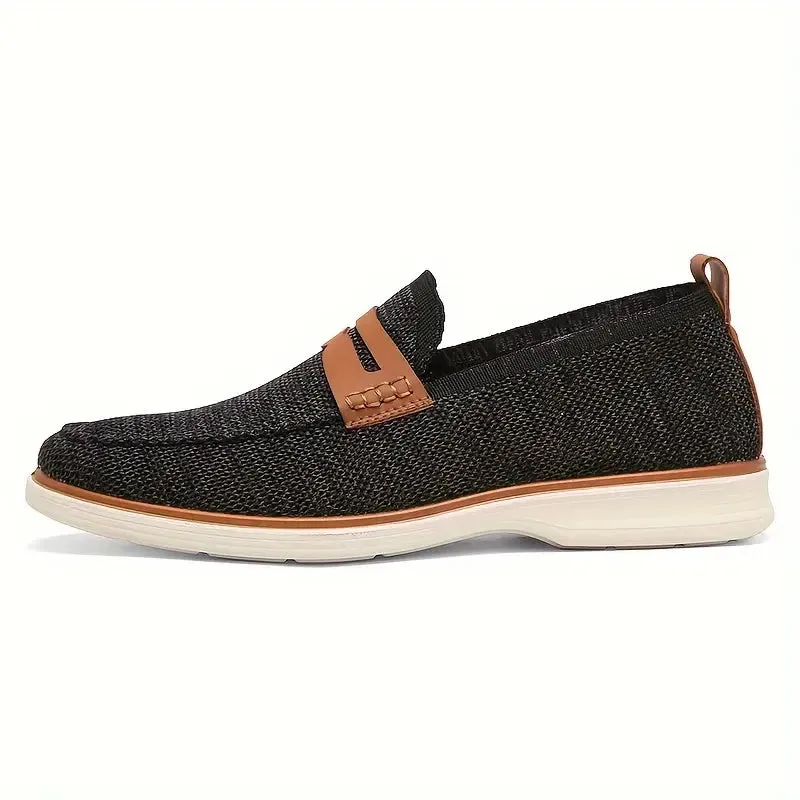 Men's Lightweight Breathable Slip On Penny Loafer Shoes