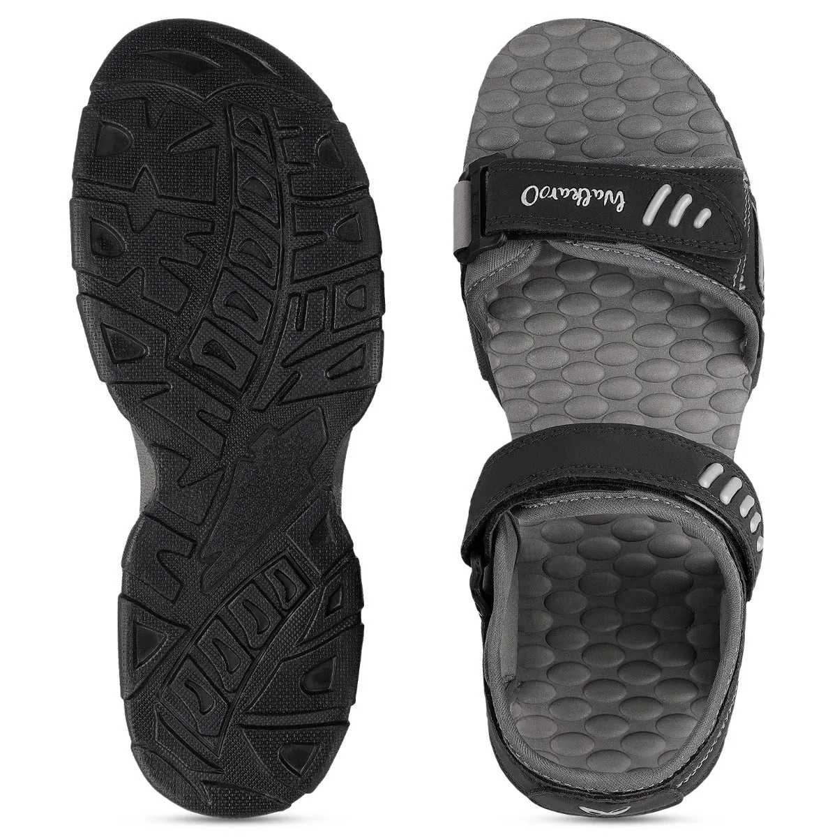 Men's Sports Sandal  - WC4409 Black Grey