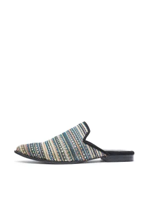 Multicolor Sequin Babouche
