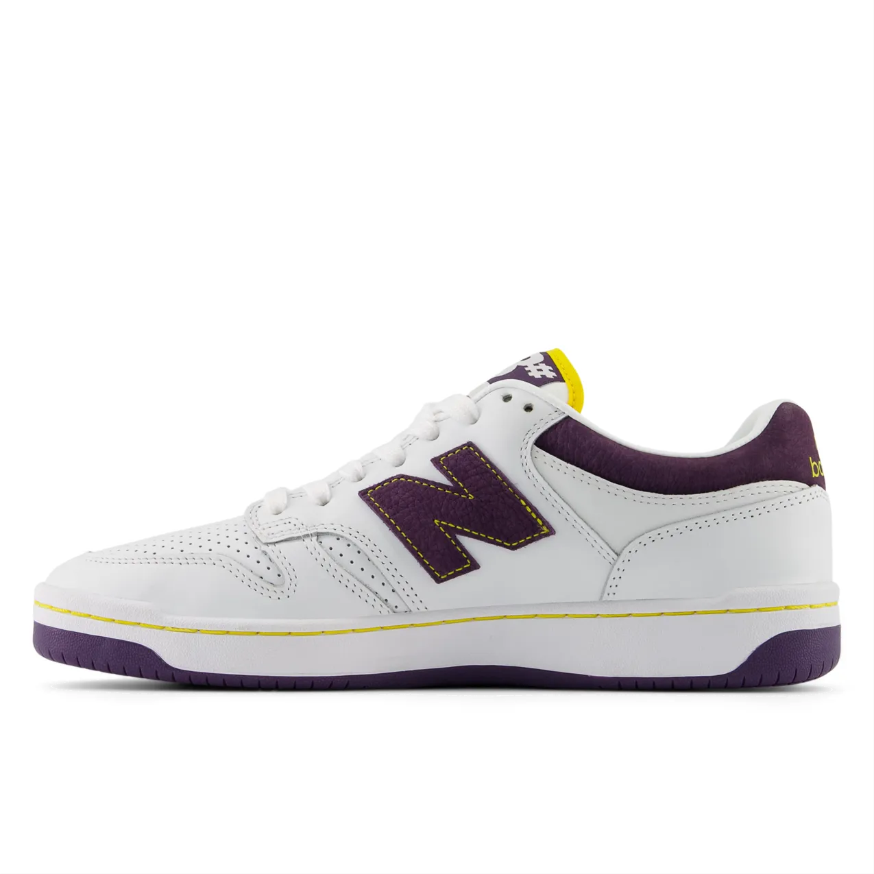 New Balance Numeric Men's 480 White Purple Shoes