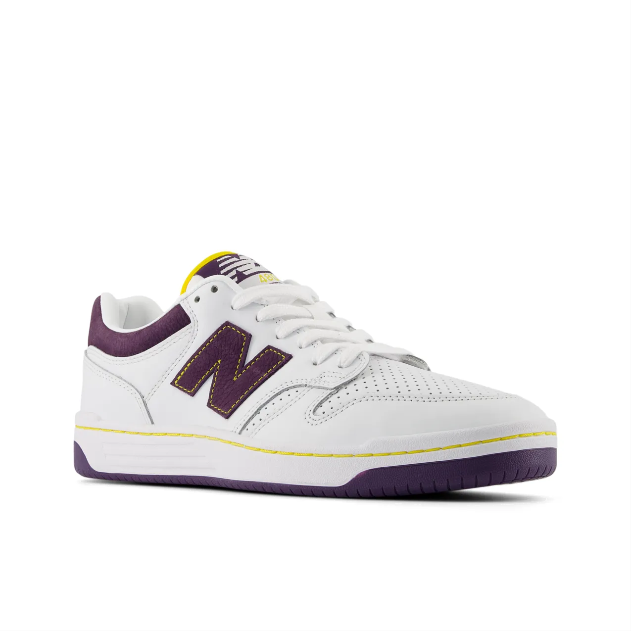 New Balance Numeric Men's 480 White Purple Shoes