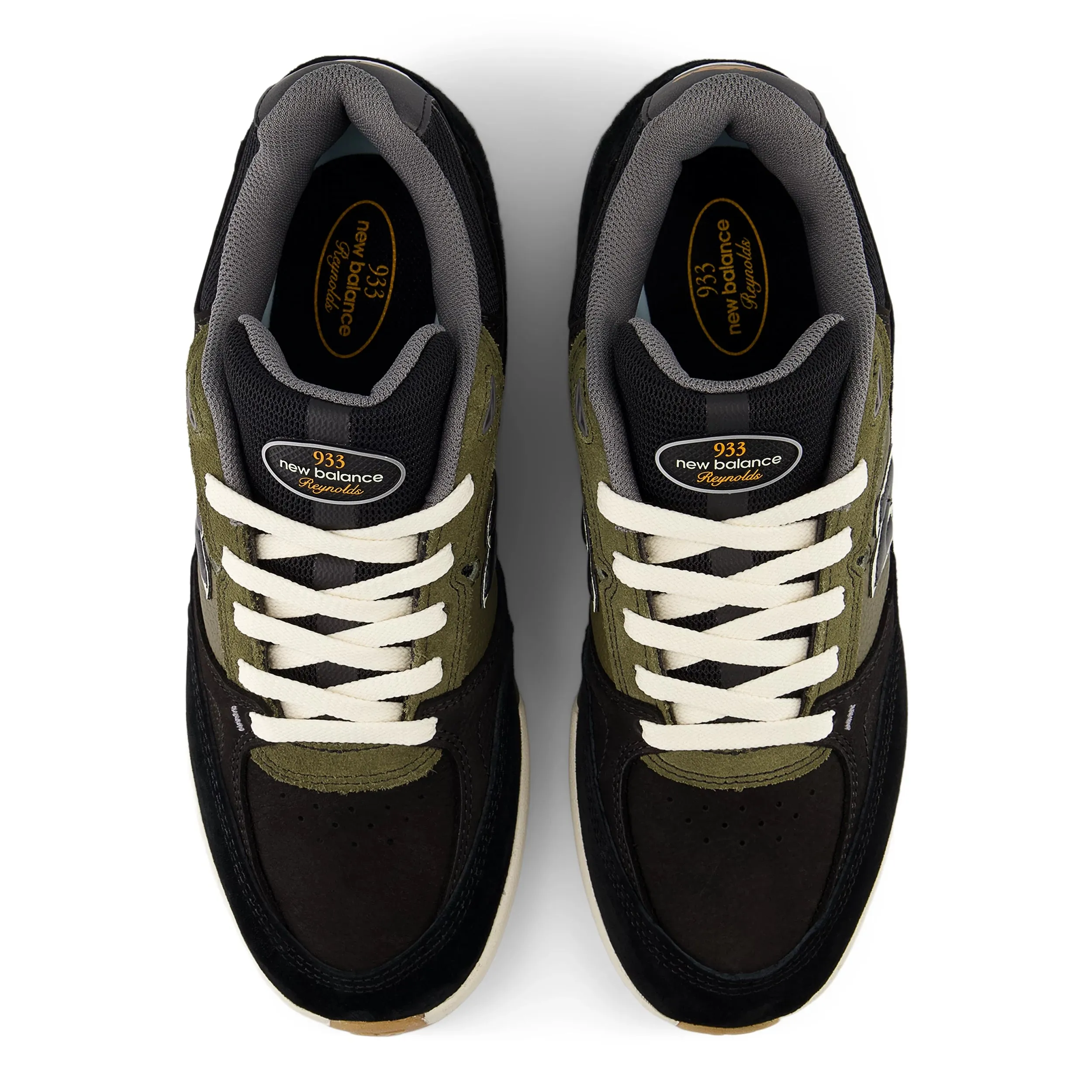 New Balance Numeric Reynolds 933 - Black/Olive Skate Shoe