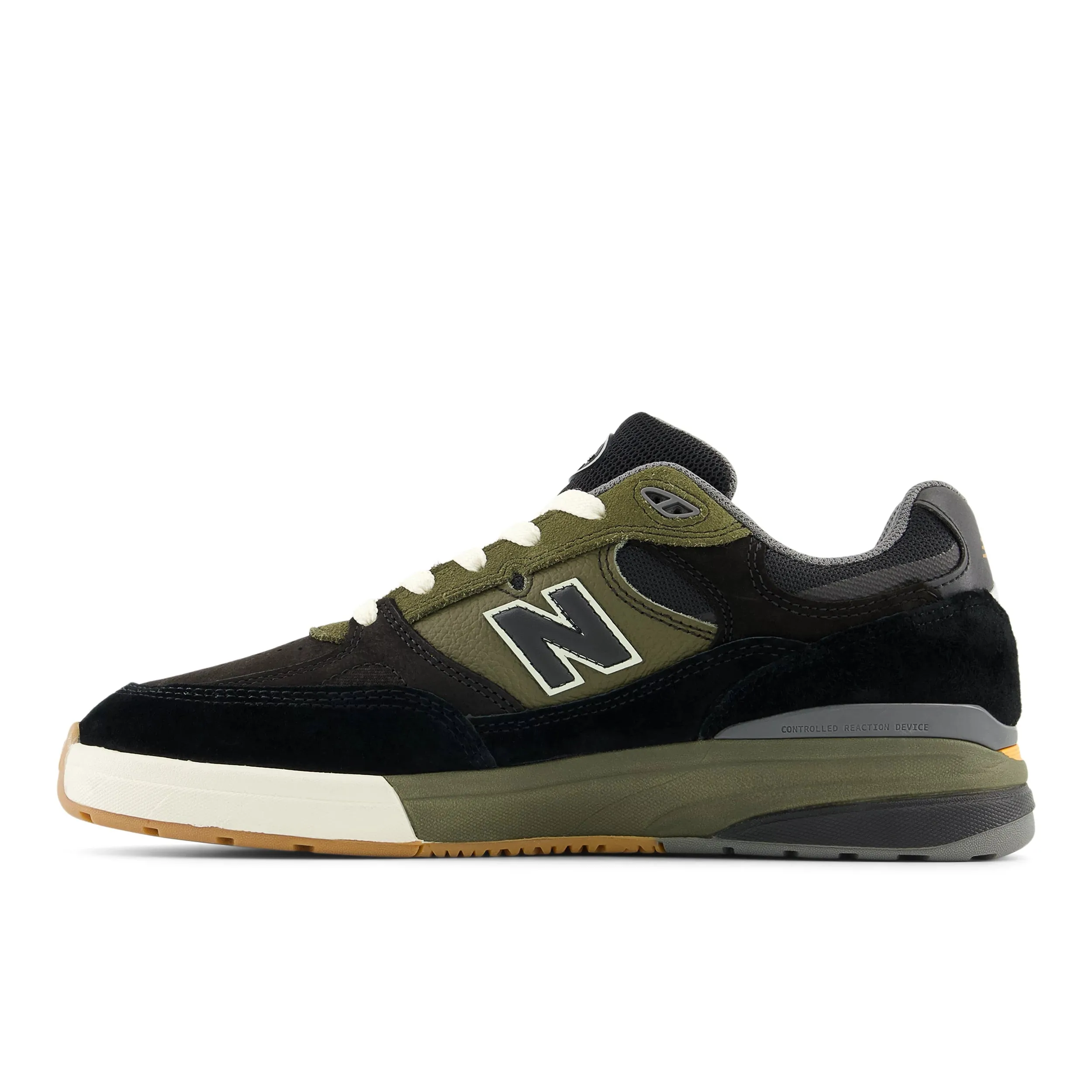 New Balance Numeric Reynolds 933 - Black/Olive Skate Shoe