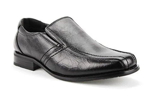 New Men's M1806 Textured Slip On Dress Loafers Shoes