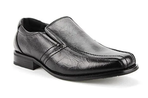 New Men's M1806 Textured Slip On Dress Loafers Shoes