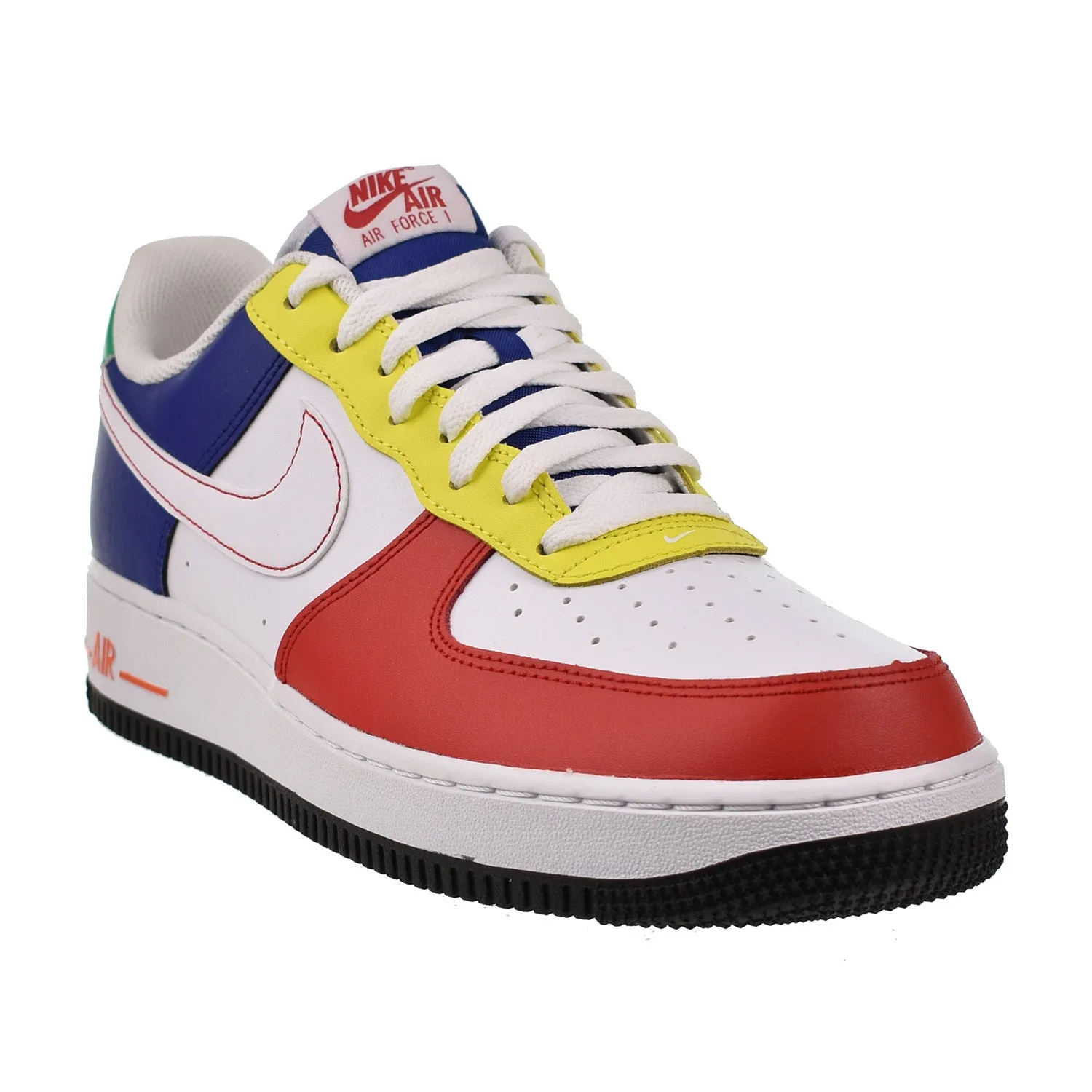 Nike Air Force 1 Low '07 LV8 "Rubik's Cube" Men's Shoes University Red-White
