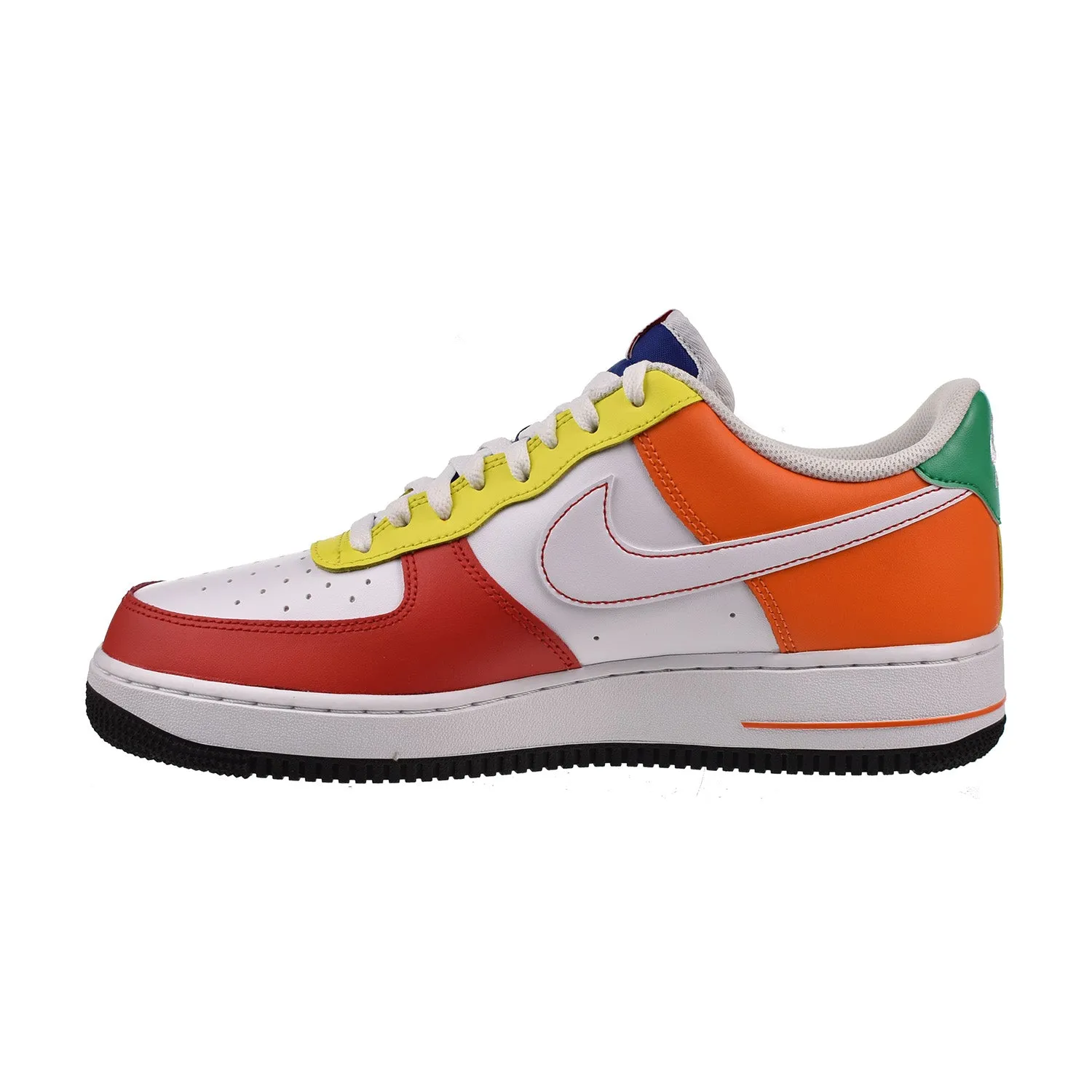 Nike Air Force 1 Low '07 LV8 "Rubik's Cube" Men's Shoes University Red-White
