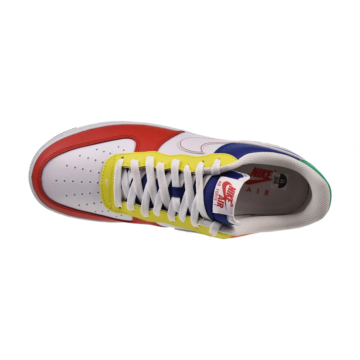 Nike Air Force 1 Low '07 LV8 "Rubik's Cube" Men's Shoes University Red-White
