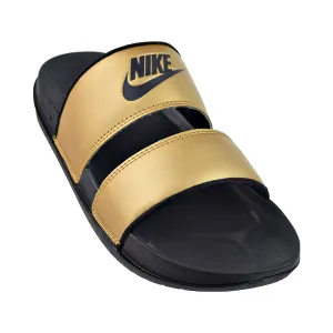 Nike Offcourt Duo Women's Slides Metallic Gold-Black