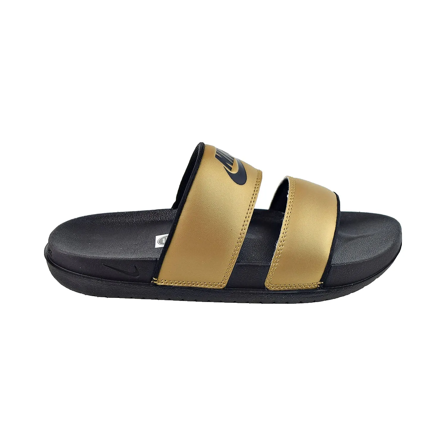 Nike Offcourt Duo Women's Slides Metallic Gold-Black