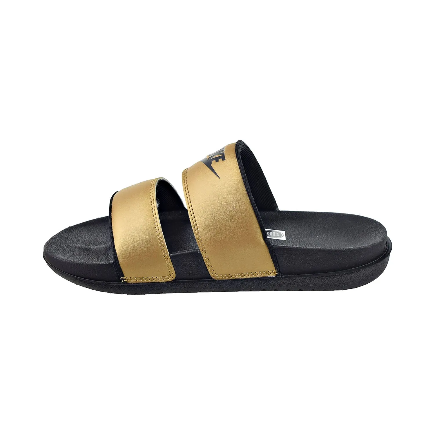Nike Offcourt Duo Women's Slides Metallic Gold-Black
