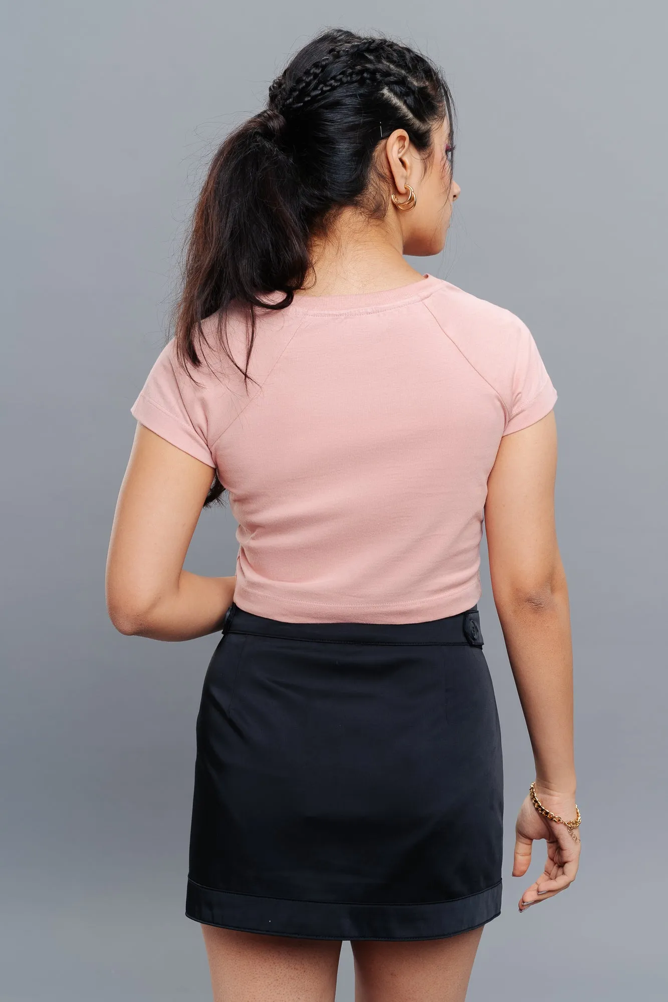 Obsessed Peach Baby Tee