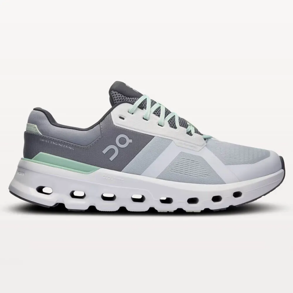 On Men's Cloudrunner 2 Shoes - Glacier / Sage