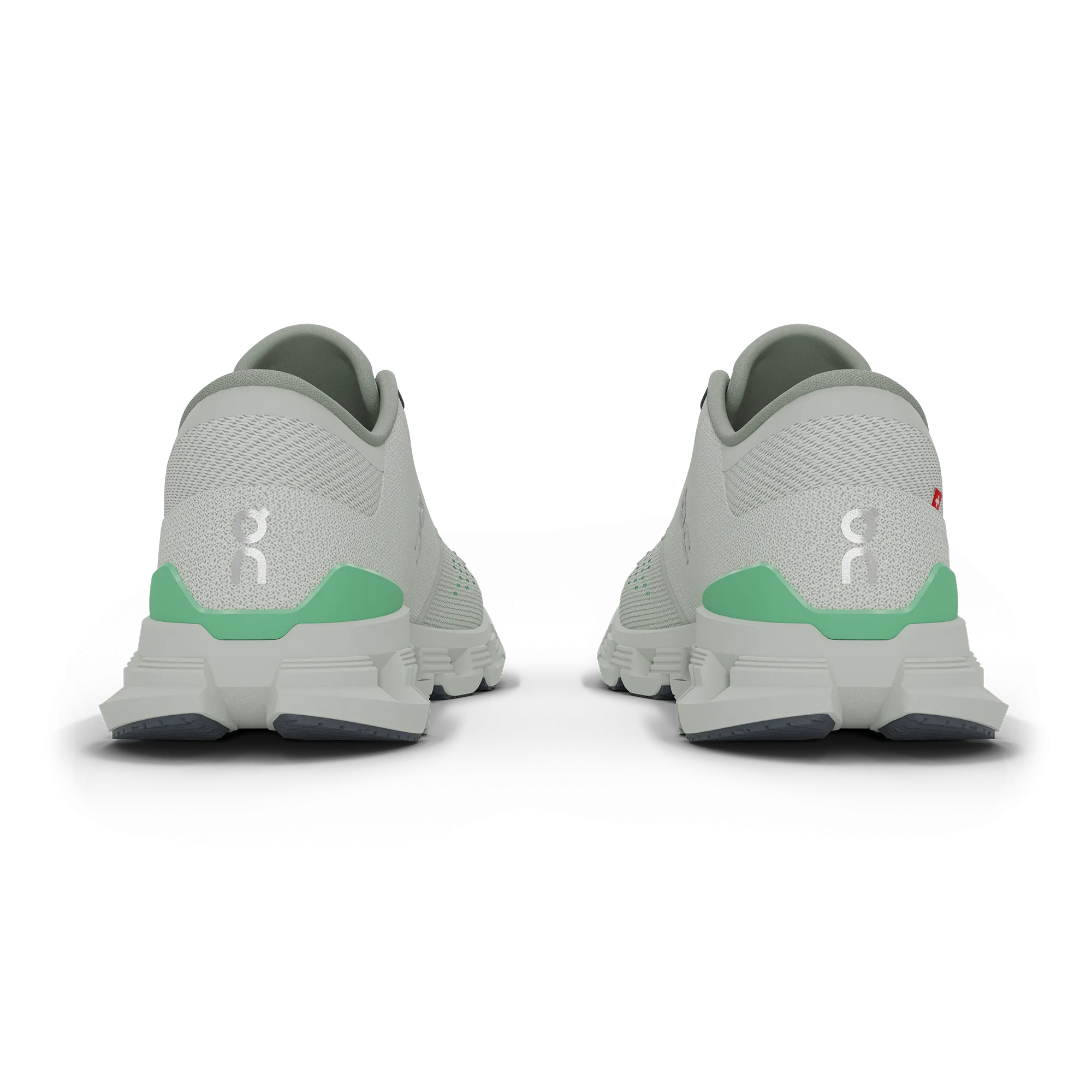 On Running Women Cloud X 4 Dynamic Workout Shoe - Aloe/Honeydew