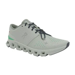 On Running Women Cloud X 4 Dynamic Workout Shoe - Aloe/Honeydew