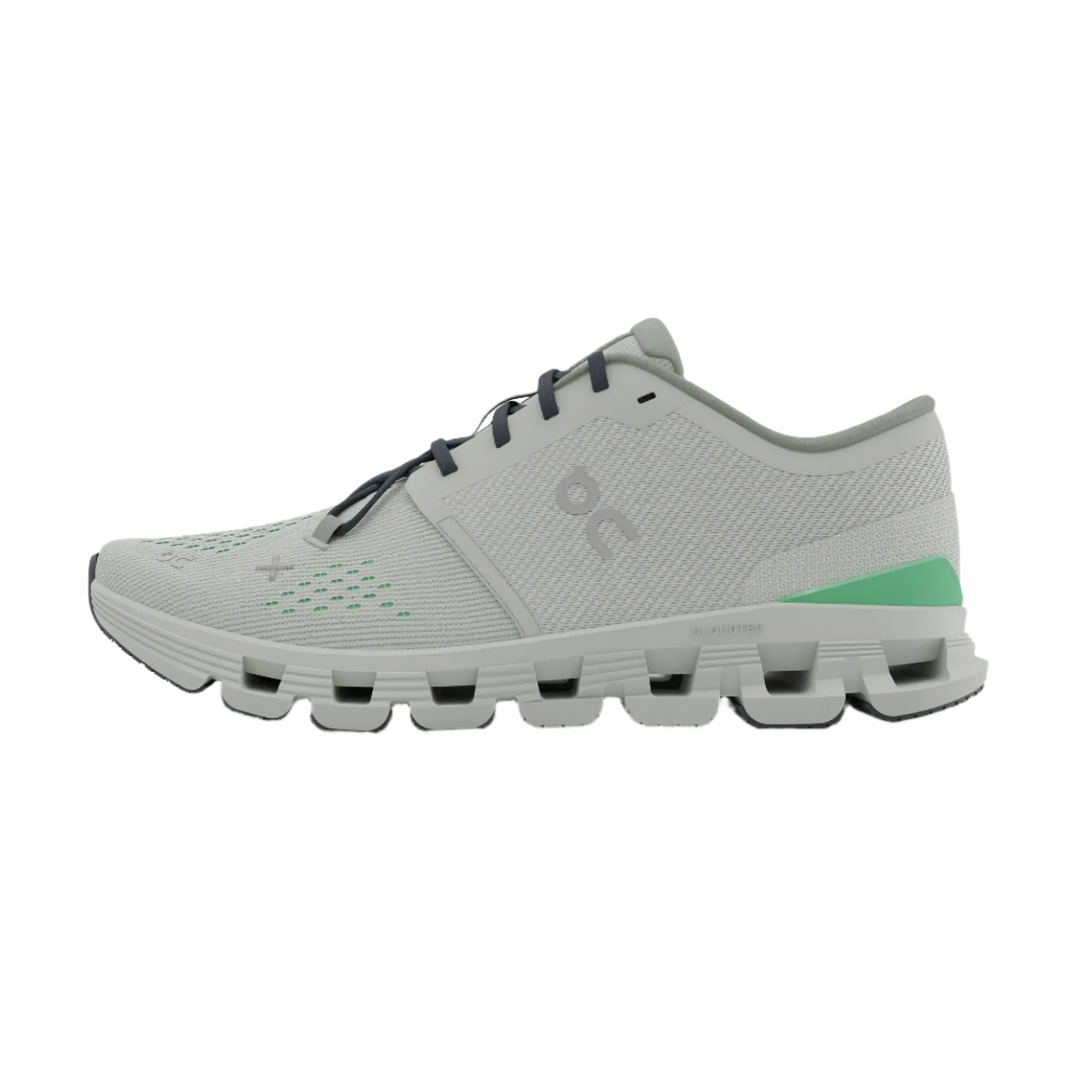 On Running Women Cloud X 4 Dynamic Workout Shoe - Aloe/Honeydew