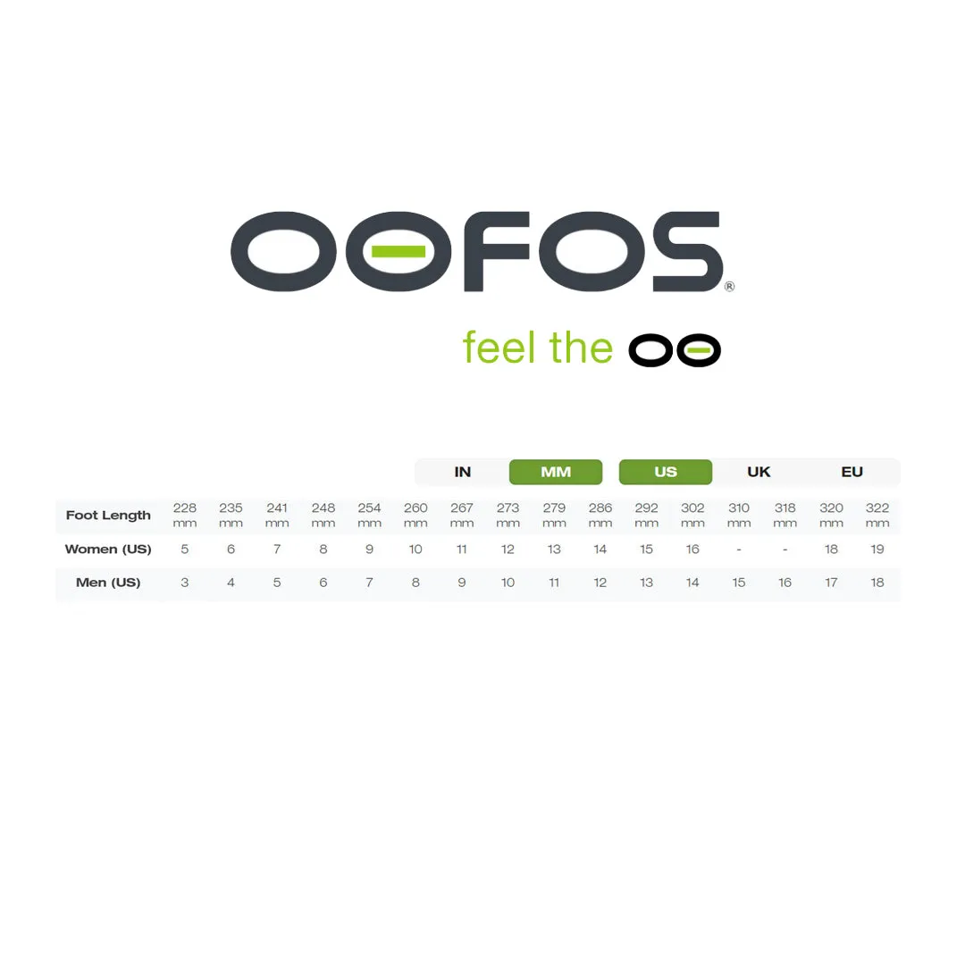 OOFOS - OOahh Recovery Slide Sandal - Black - Unisex