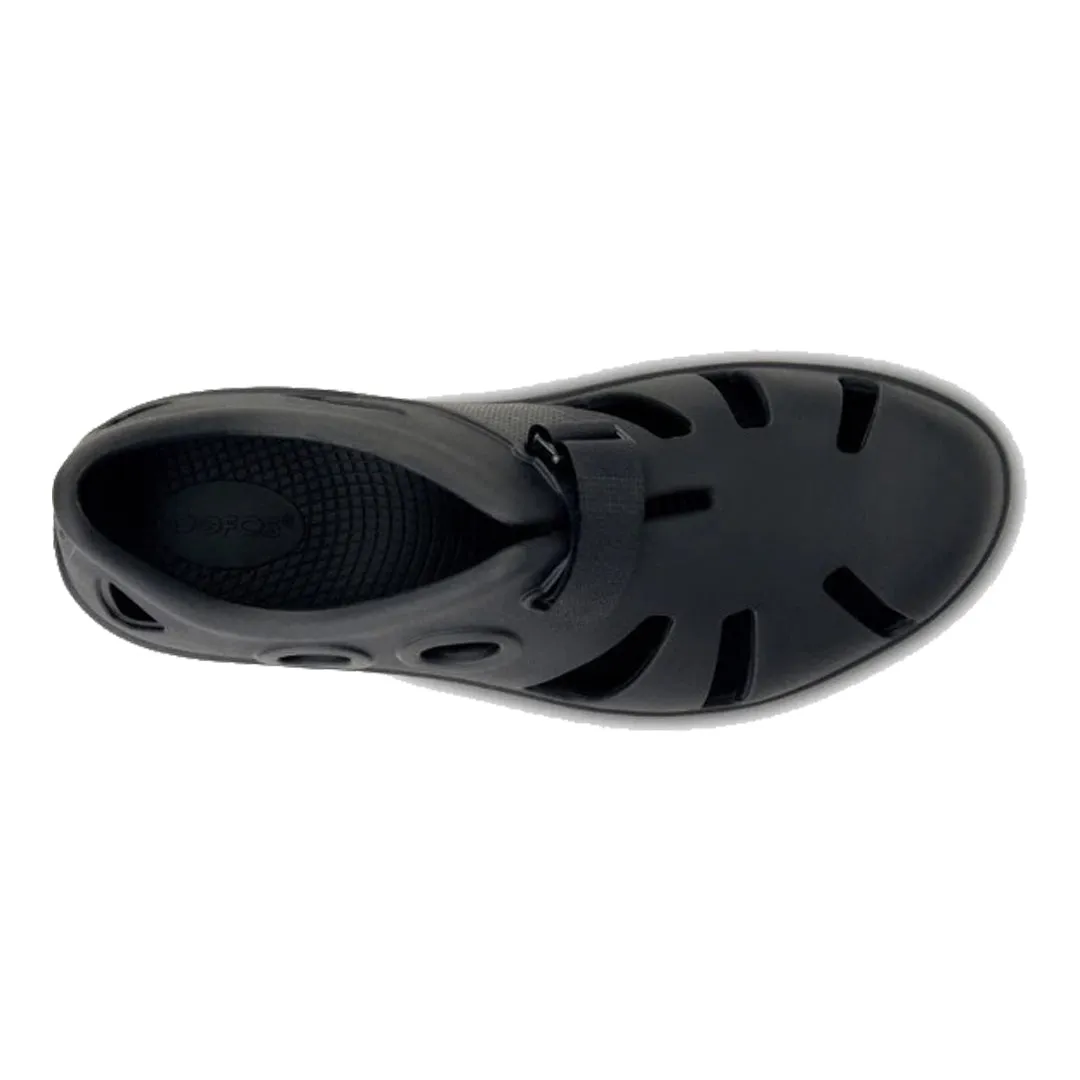 OOFOS - OOcandoo Travel Sandal - Black - Unisex
