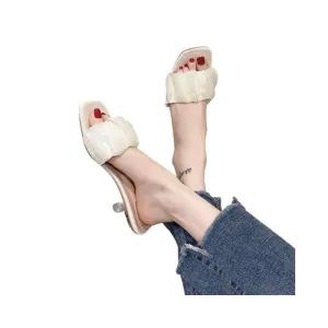 Open Toed High Heels