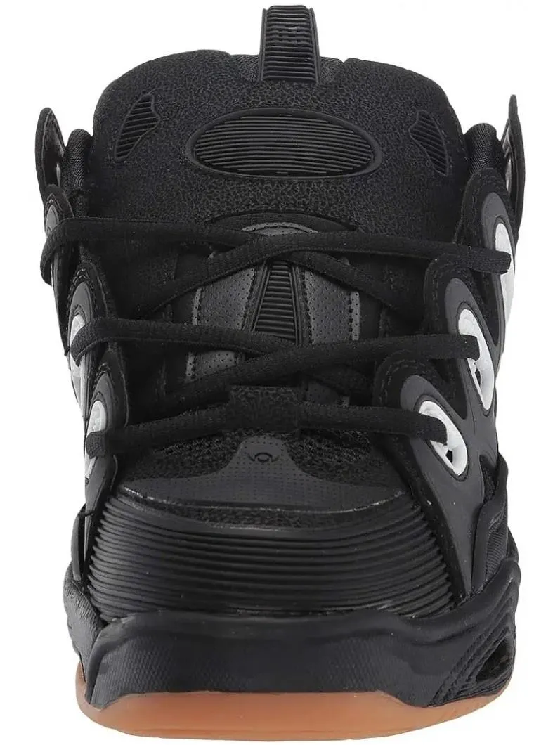 Osiris D3 2001 Black Gum Mens Skate Trainers Shoes