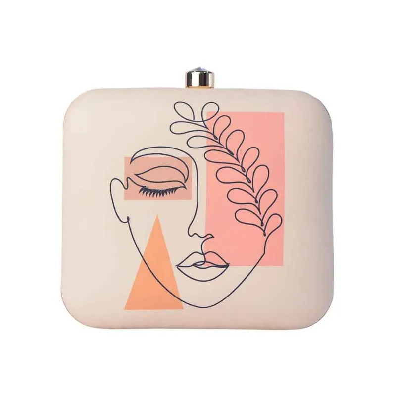 Pastel Perfect Portrait Clutch Multicolour