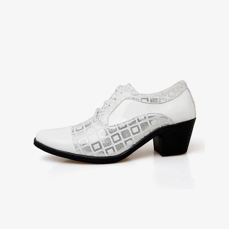 Patent Dress High Heels Shoes Hollow