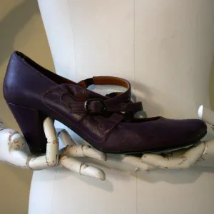 Purple Strap Shoes