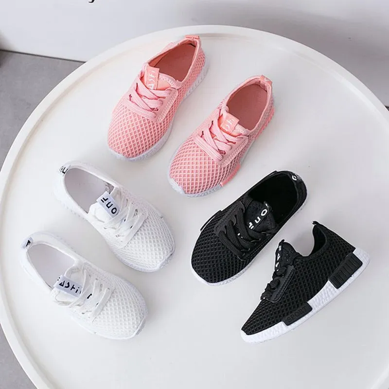 Sneakers Children Sport Shoes Boy and Girls Footwear Lightweight Breathable