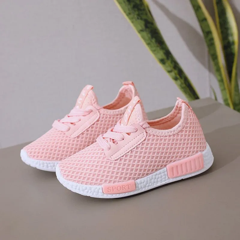 Sneakers Children Sport Shoes Boy and Girls Footwear Lightweight Breathable