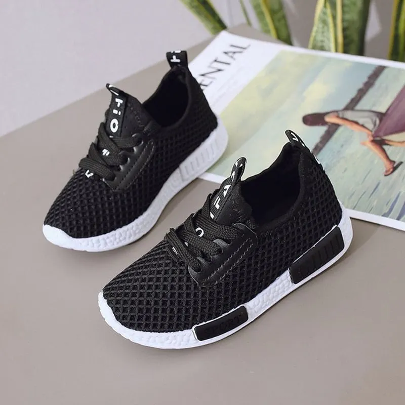 Sneakers Children Sport Shoes Boy and Girls Footwear Lightweight Breathable