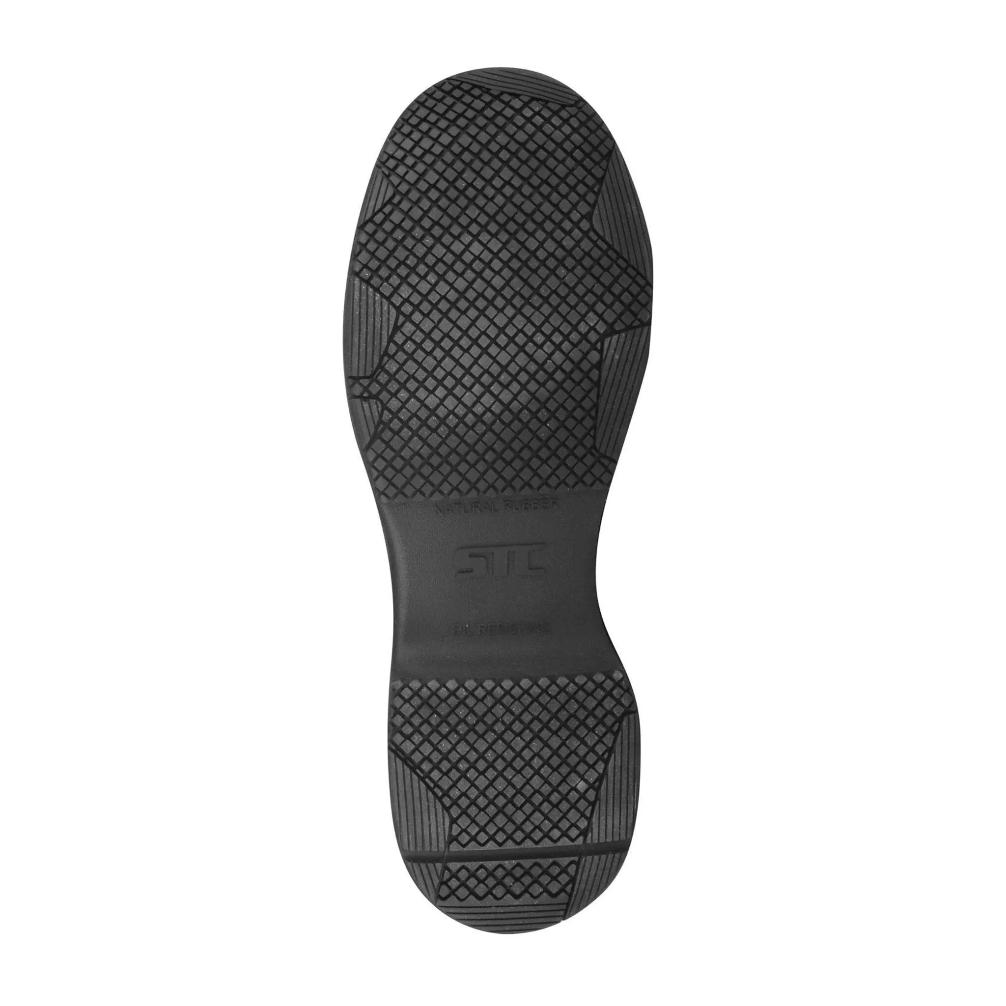 STC Men's Brome II Safety Shoes | Waterproof Leather, Multiple Widths, Anti-Odor, Shock Absorbing | Removable Insoles, Enhanced Grip, Lightweight EVA Core  | Sizes 7-14