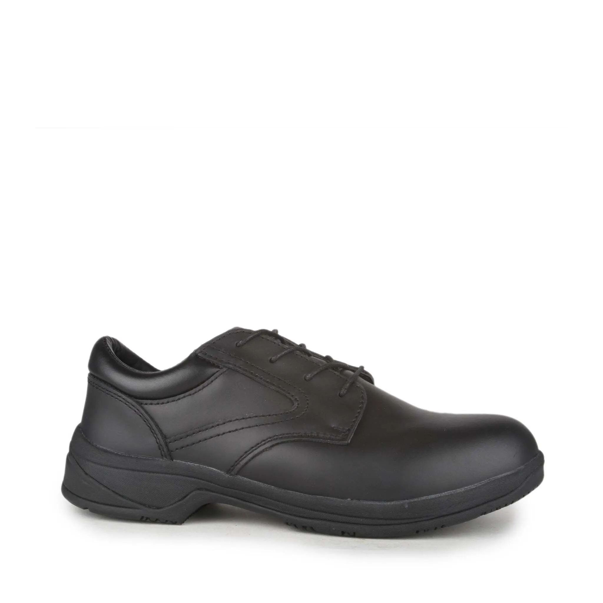 STC Men's Brome II Safety Shoes | Waterproof Leather, Multiple Widths, Anti-Odor, Shock Absorbing | Removable Insoles, Enhanced Grip, Lightweight EVA Core  | Sizes 7-14