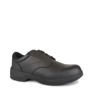 STC Men's Brome II Safety Shoes | Waterproof Leather, Multiple Widths, Anti-Odor, Shock Absorbing | Removable Insoles, Enhanced Grip, Lightweight EVA Core  | Sizes 7-14