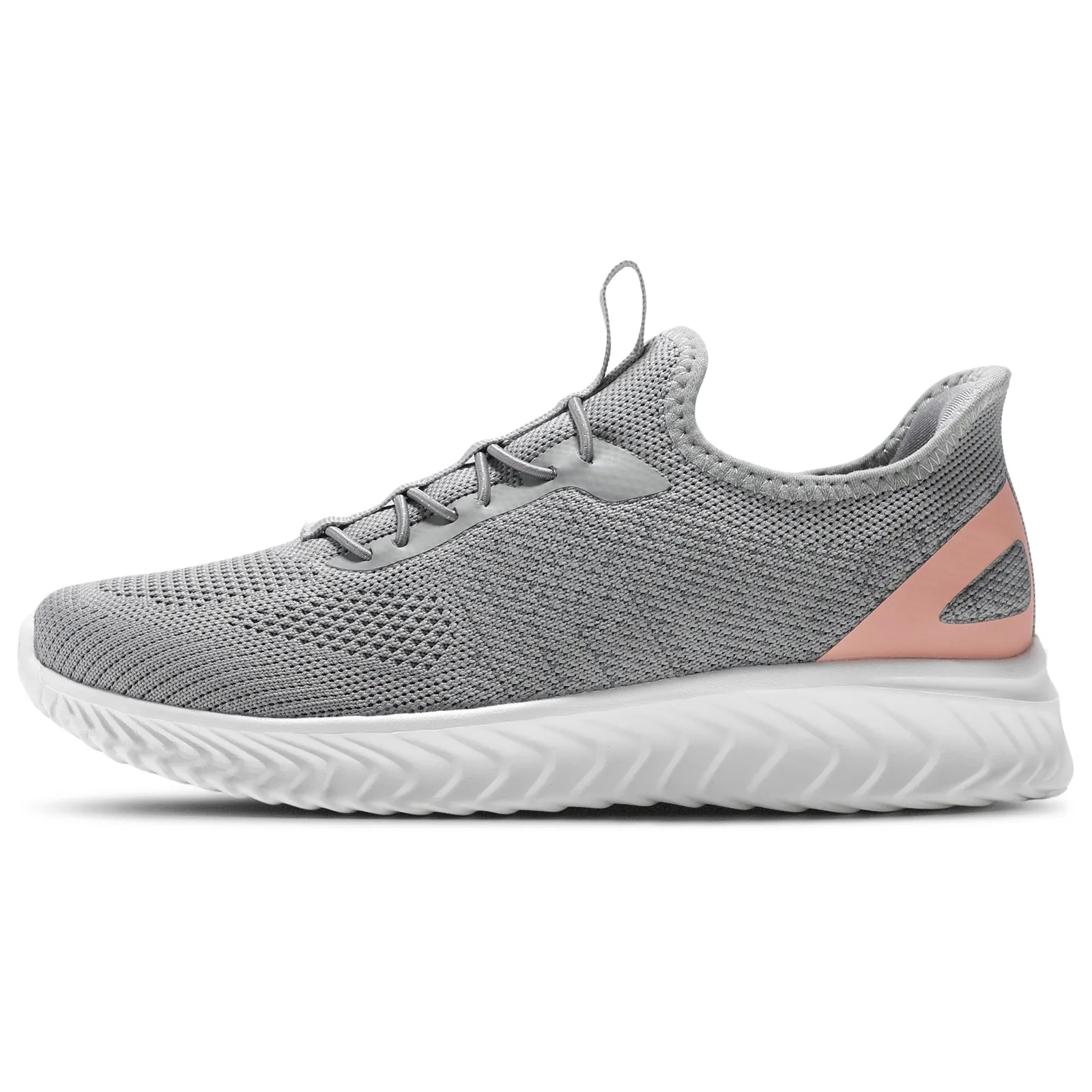 STQ Walking Shoes Women Wide Toe Box Slip on Sneakers with Maternity