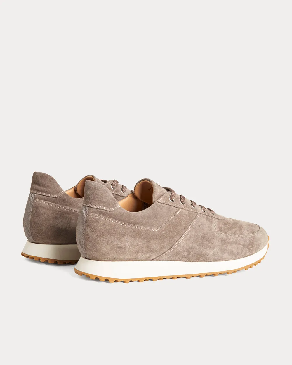 Stride Taupe Low Top Sneakers