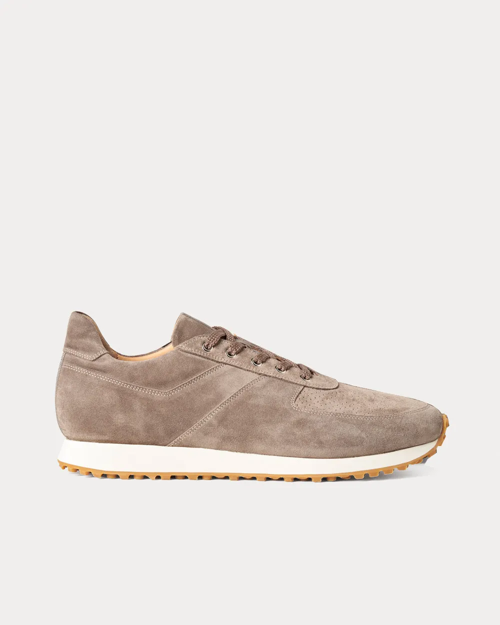 Stride Taupe Low Top Sneakers