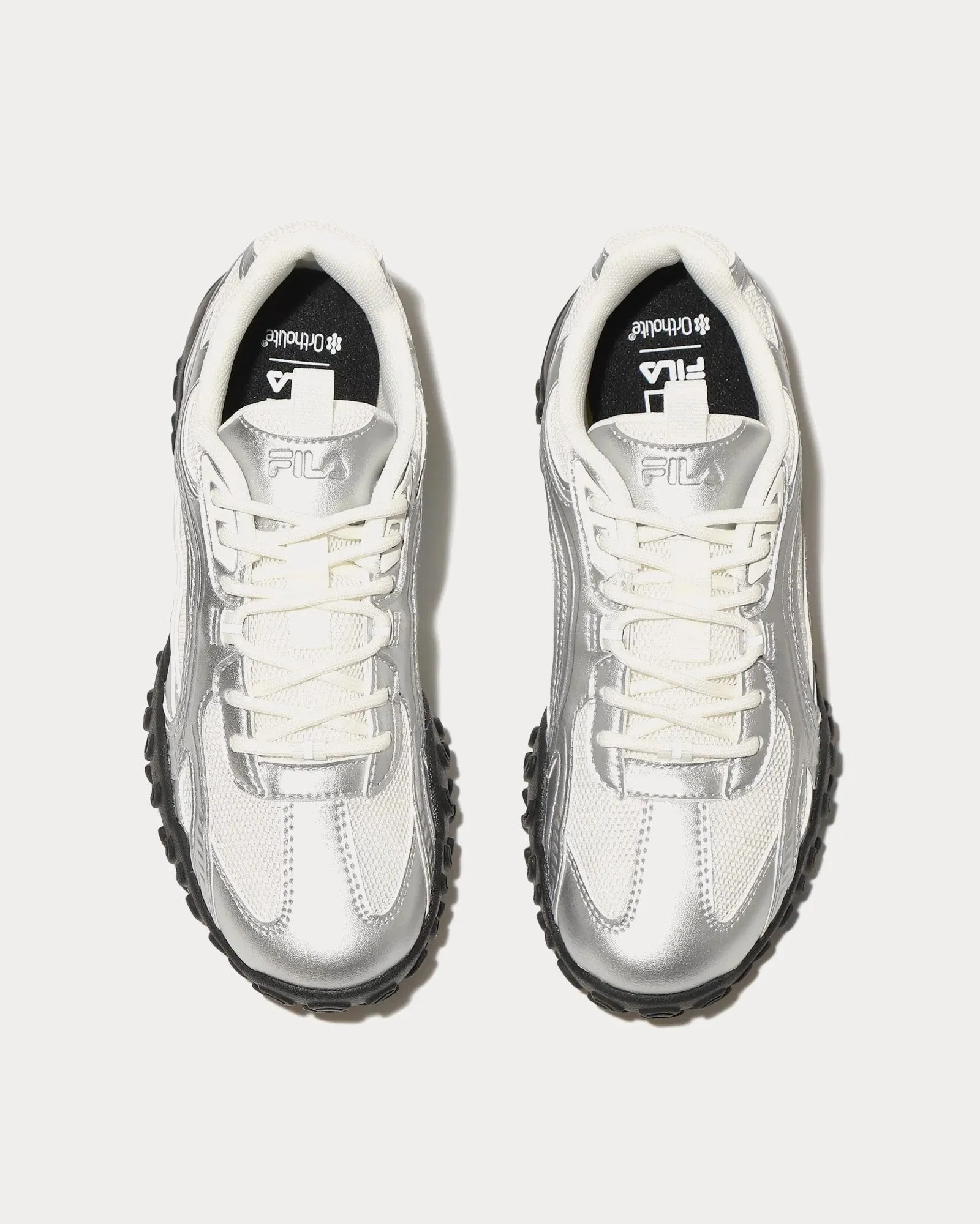 Terrain Crusher Silver / Black Low Top Sneakers
