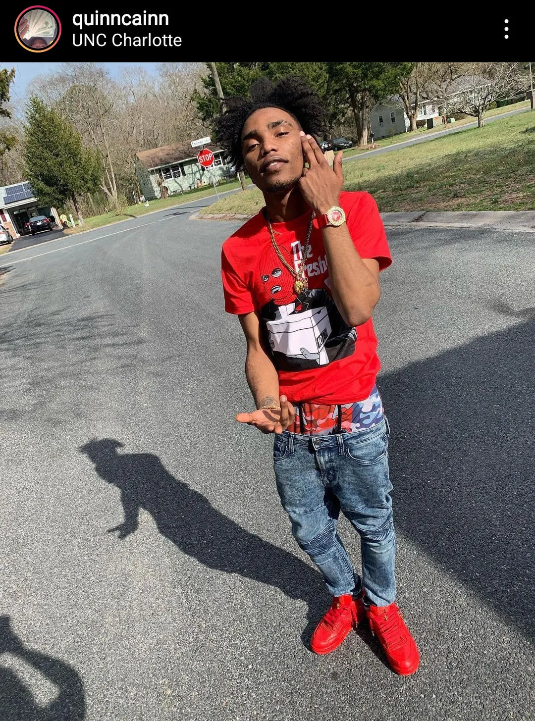The Freshkicks Don - Red T-Shirt