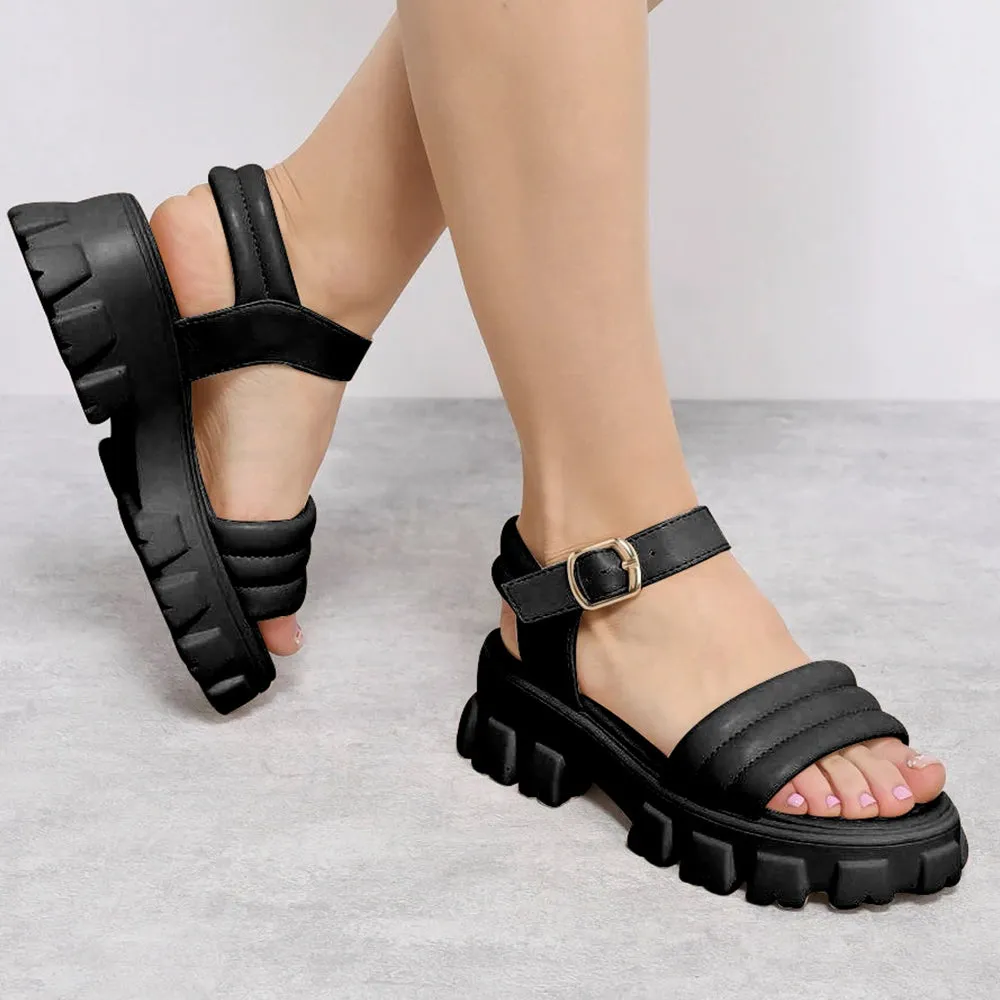 Thick-Sole Ladies Sandals