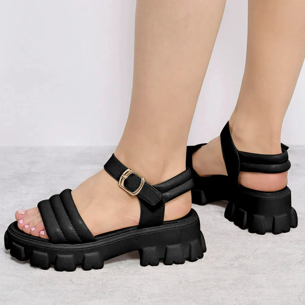 Thick-Sole Ladies Sandals