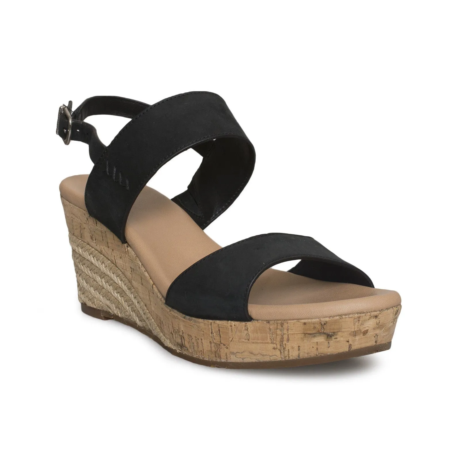 UGG Elena Black Sandals