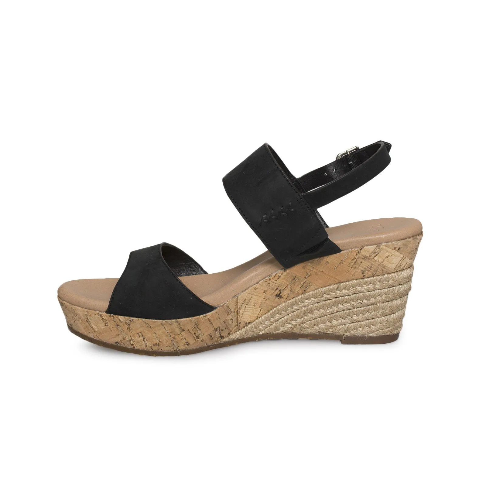 UGG Elena Black Sandals