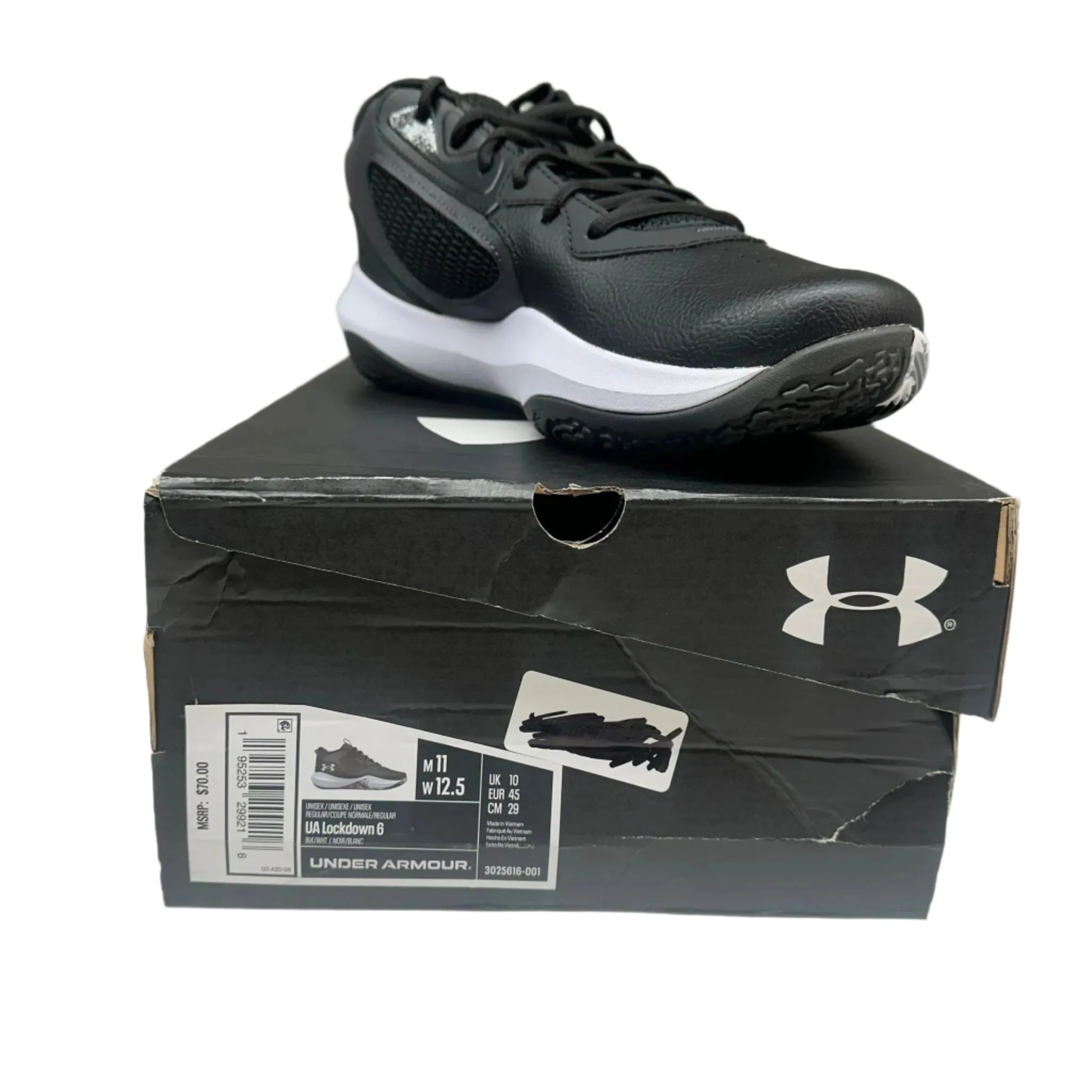 Under Armour Unisex Lockdown 6 Basketball Shoes – Men's Size 11 – New