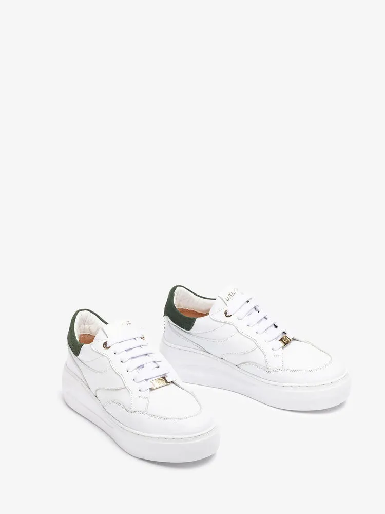Unisa Five Trainers White & Green
