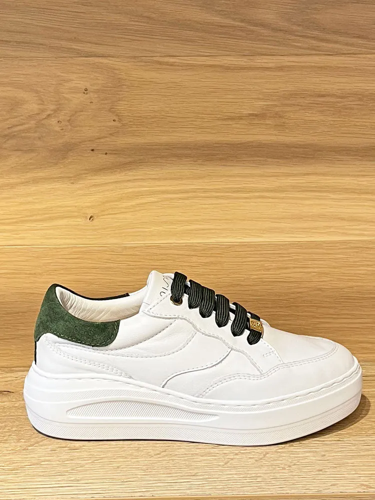 Unisa Five Trainers White & Green