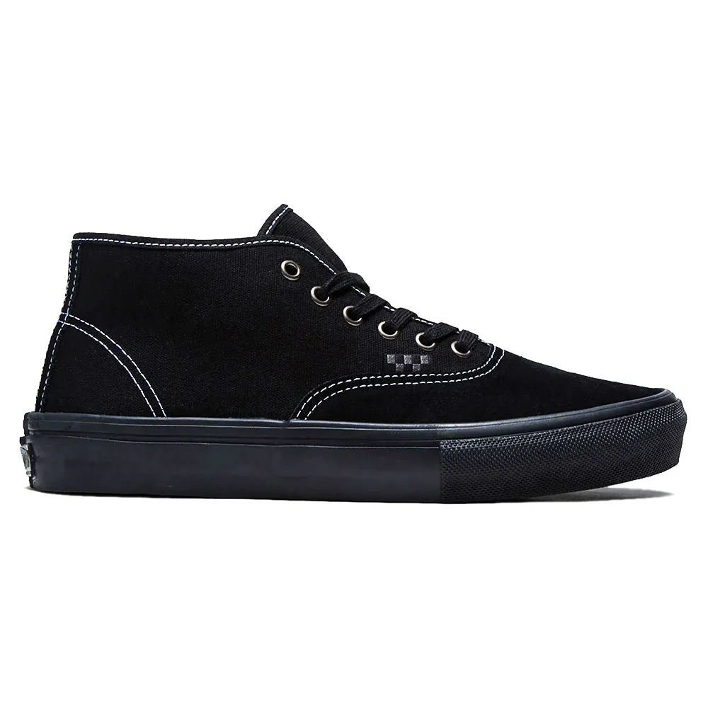 VANS SKATE AUTHENTIC MID BLACKOUT