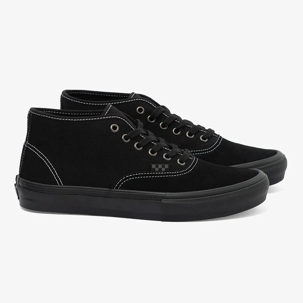 VANS SKATE AUTHENTIC MID BLACKOUT