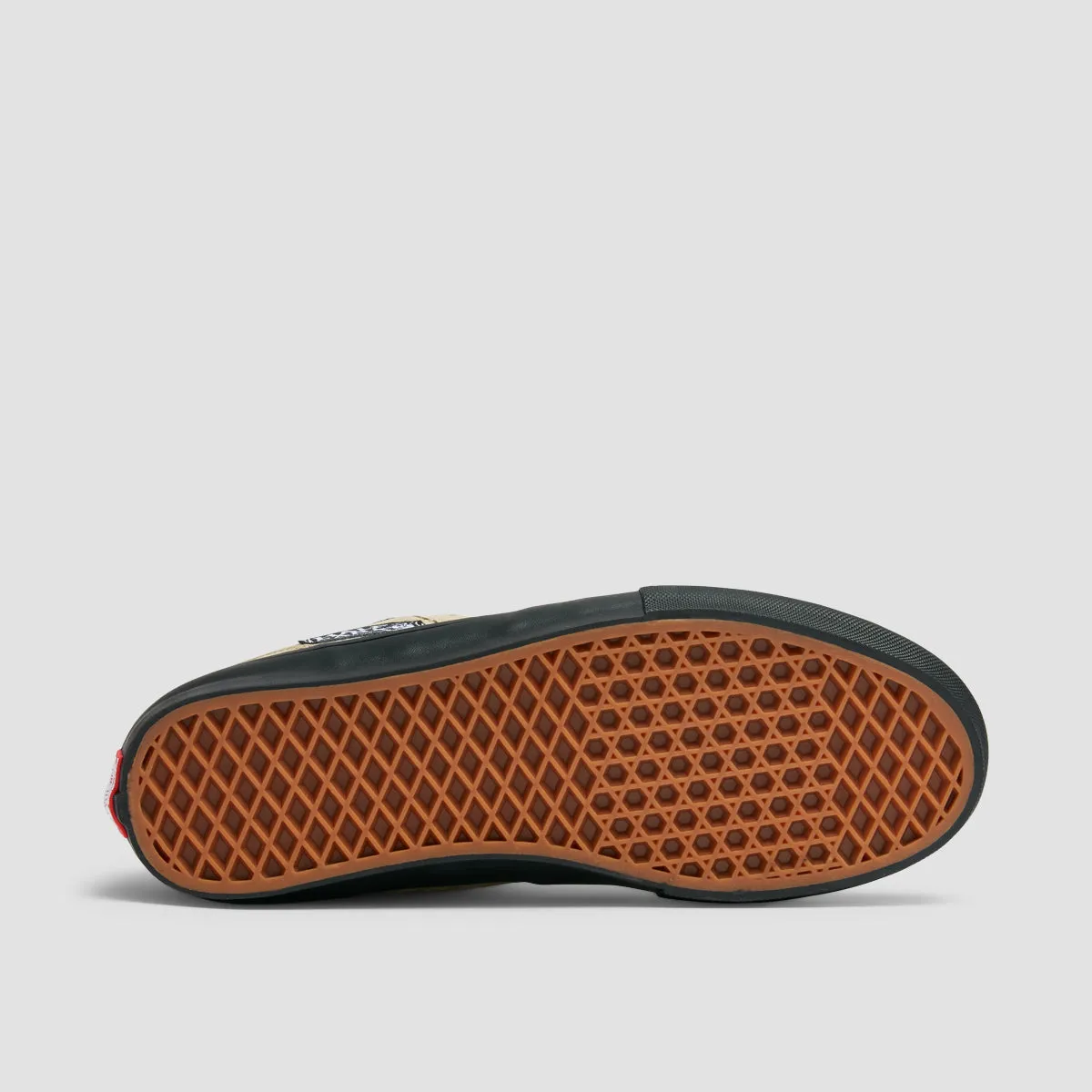 Vans Skate Half Cab Mid Top Shoes - Pig Suede Olive/Black