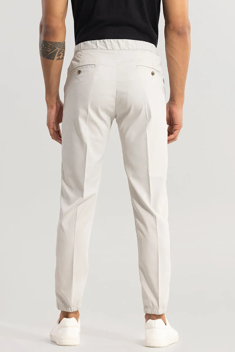 VogueVista Cream Trouser